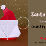 Santa Origami Model - A design of Leyla Torres - Origami Spirit