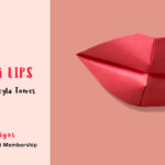 Origami Lips designed by Leyla Torres - Origami Spirit